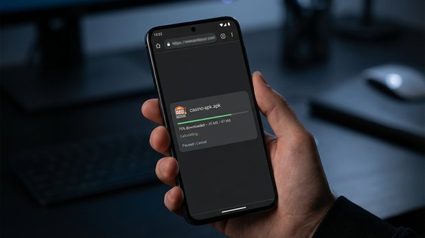 Main screen of betpkr apk page for PK players