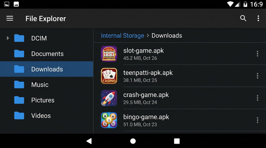 Main screen of betpkr gameapk page for PK players